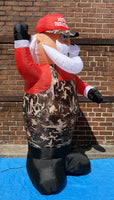 6.5 ft. LED Hillbilly Santa Inflatable - Like New!