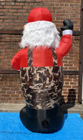 6.5 ft. LED Hillbilly Santa Inflatable - Like New!