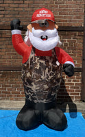 6.5 ft. LED Hillbilly Santa Inflatable - Like New!
