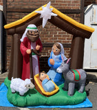 6 ft. LED Nativity Scene Inflatable - Like New!
