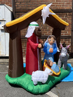 6 ft. LED Nativity Scene Inflatable - Like New!