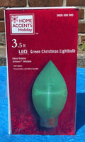 3.5 ft. Green Inflatable Christmas Tree Bulb