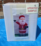 6.5 ft. Santa Holding a Gift Inflatable - Like New!