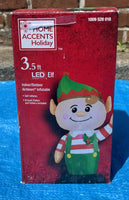 3.5 ft. LED Elf Inflatable - Like New!