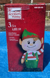 3.5 ft. LED Elf Inflatable - Like New!
