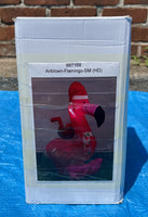 3.5 ft. LED Flamingo with Coconut Drink Inflatable - Like New!