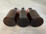 Home Beer Brewer Brown Glass Bottle - Lot of 8