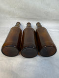Home Beer Brewer Brown Glass Bottle - Lot of 8