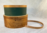 Oval Shaker Nesting Boxes with Lids - Set of 2