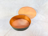 Oval Shaker Nesting Boxes with Lids - Set of 2