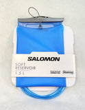 Salomon 1.5 L Soft Reservoir Hydration Bladder, Clear Blue - Brand New!