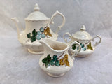 Vtg. Metlox Vernon Ware Vineyard Pottery Serving Set - 16 Pieces