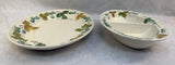 Vtg. Metlox Vernon Ware Vineyard Pottery Serving Set - 16 Pieces