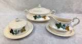 Vtg. Metlox Vernon Ware Vineyard Pottery Serving Set - 16 Pieces