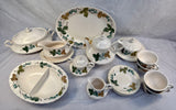 Vtg. Metlox Vernon Ware Vineyard Pottery Serving Set - 16 Pieces
