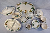 Vtg. Metlox Vernon Ware Vineyard Pottery Serving Set - 16 Pieces