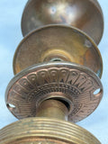 Antique Copper Brass Door Knob Set