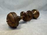 Antique Copper Brass Door Knob Set