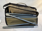 ONETRIGIS Supranubis Adjustable Height Cot, 74" x 27" - Olive Green, Like New!