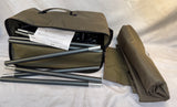 ONETRIGIS Supranubis Adjustable Height Cot, 74" x 27" - Olive Green, Like New!