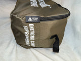 ONETRIGIS Supranubis Adjustable Height Cot, 74" x 27" - Olive Green, Like New!