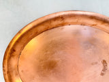 Vintage Jos. Heinrichs Copper 16x12 Oval Tray