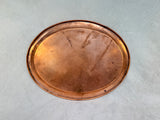 Vintage Jos. Heinrichs Copper 16x12 Oval Tray