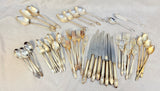 Vintage 1847 Rogers Bros. First Love Flatware - Lot of 54 Pieces