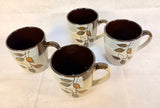 Pfaltzgraff Rustic Leaves Mugs - Set of 4