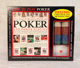 Hermes House How to Play Poker Boxed Set - Brand New!