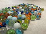 200 Vintage Glass Marbles