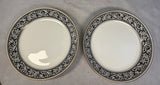 Mikasa Oxford 7.75" Bowls - Lot of 2, Discontinued Pattern