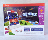Osmo Genius Starter Kit + Family Game Night - 7 Games - Brand New!