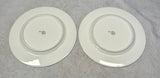 Mikasa Oxford 7.5" Salad/Dessert Plates - Lot of 2, Discontinued Pattern