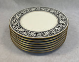 Mikasa Oxford 6.5" Bread Plates - Lot of 7, Discontinued Pattern