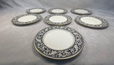 Mikasa Oxford 6.5" Bread Plates - Lot of 7, Discontinued Pattern