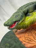 Teamworks Art Florida Gator Resin Sculpture