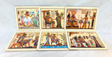 Vintage Jason Placemats Treasures of Egypt - 11.25" x 8.5", Set of 6 - Like New!