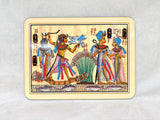 Vintage Jason Placemats Treasures of Egypt - 11.25" x 8.5", Set of 6 - Like New!
