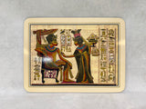 Vintage Jason Placemats Treasures of Egypt - 11.25" x 8.5", Set of 6 - Like New!