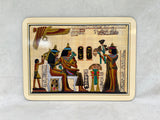 Vintage Jason Placemats Treasures of Egypt - 11.25" x 8.5", Set of 6 - Like New!
