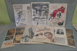 Vintage Movie Ads - Lot of 9