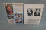 Vintage Movie Ads - Lot of 9