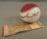 Willie Mays Autographed Baseball