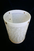 1950s Tuppercraft Pearlescent Waste Basket