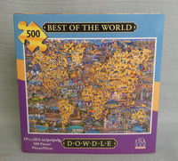 500 Piece Best of the World Puzzle