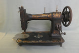 Vintage White Rotary Sewing Machine