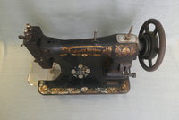 Vintage White Rotary Sewing Machine