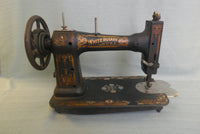 Vintage White Rotary Sewing Machine