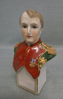 Miniature Limoges Bust of Napoleon